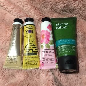 Bath and Bodyworks hand cream